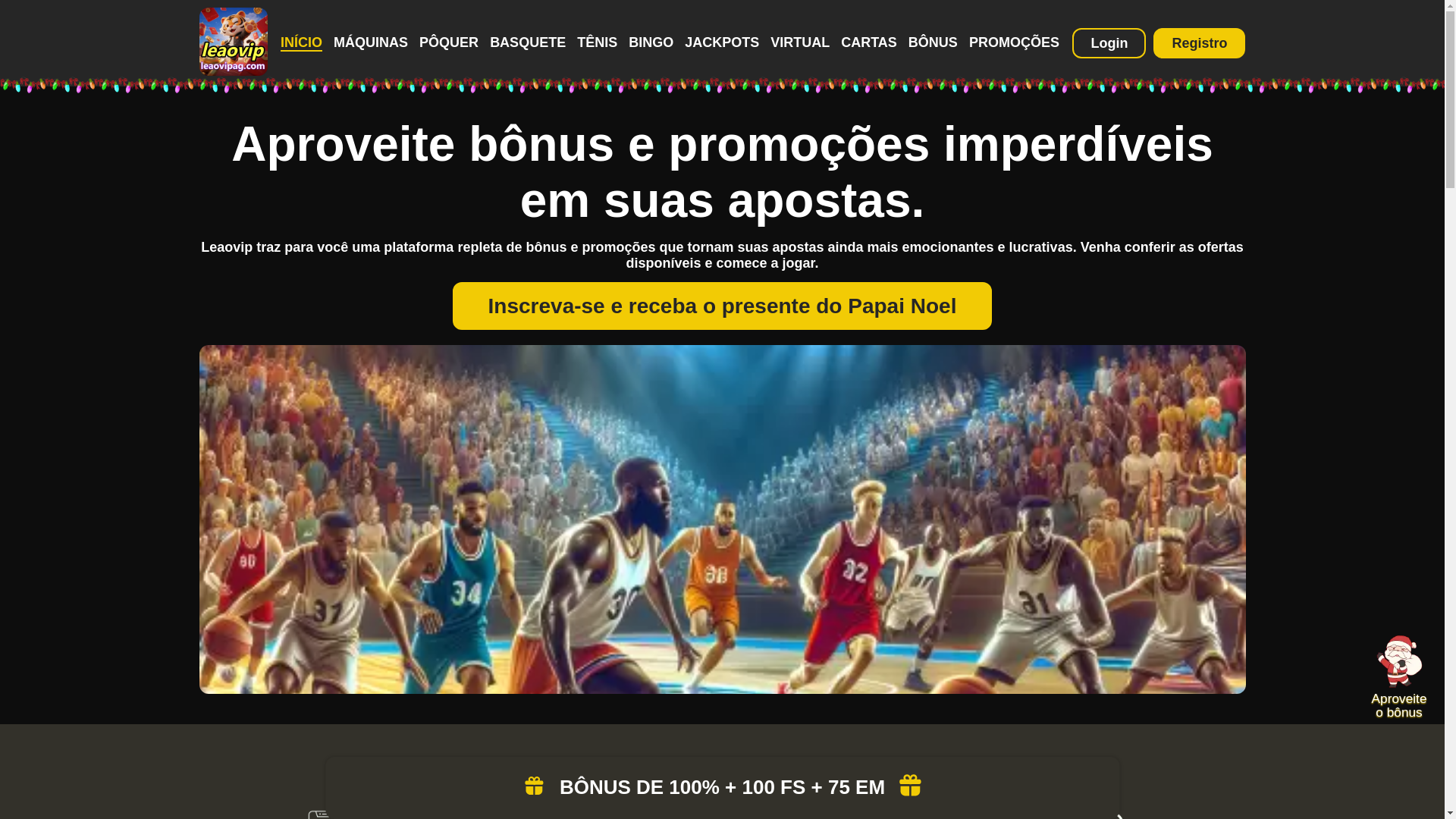 website screenshot of https://leaovipag.com/