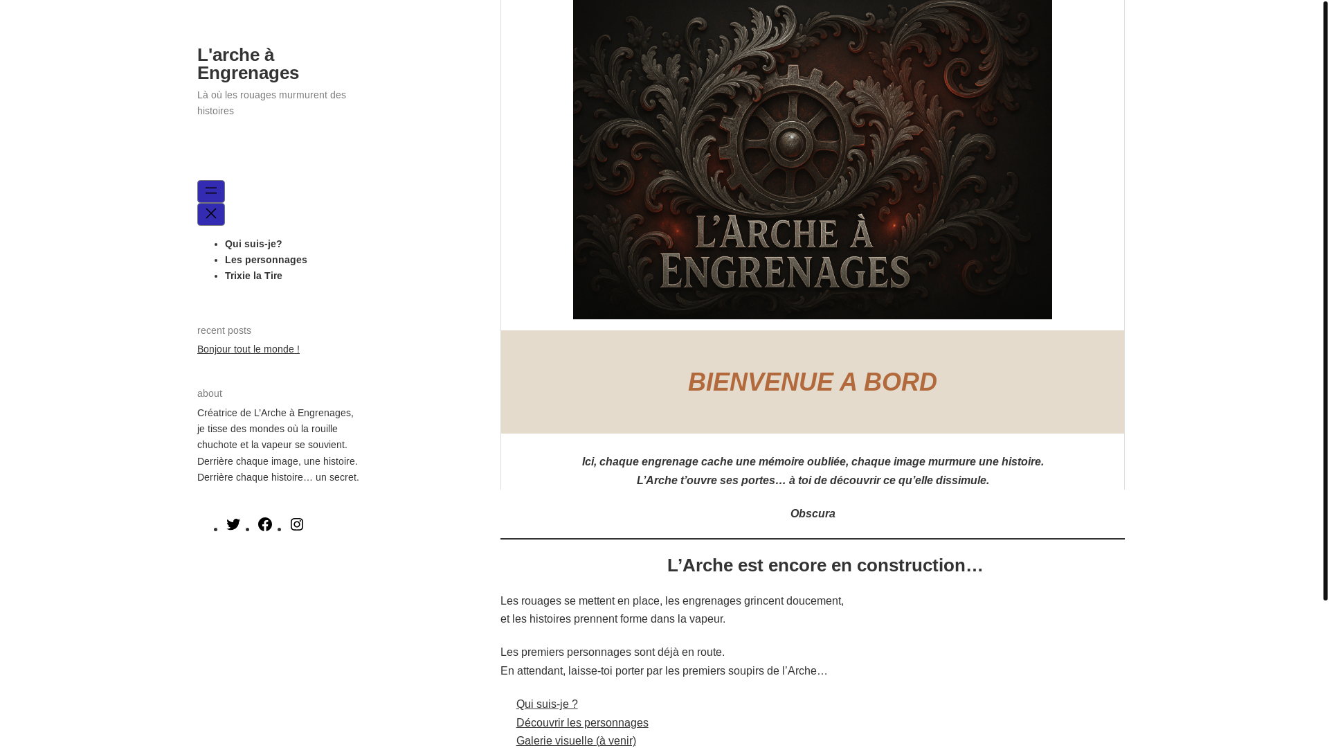 website screenshot of https://larcheaengrenages.com/