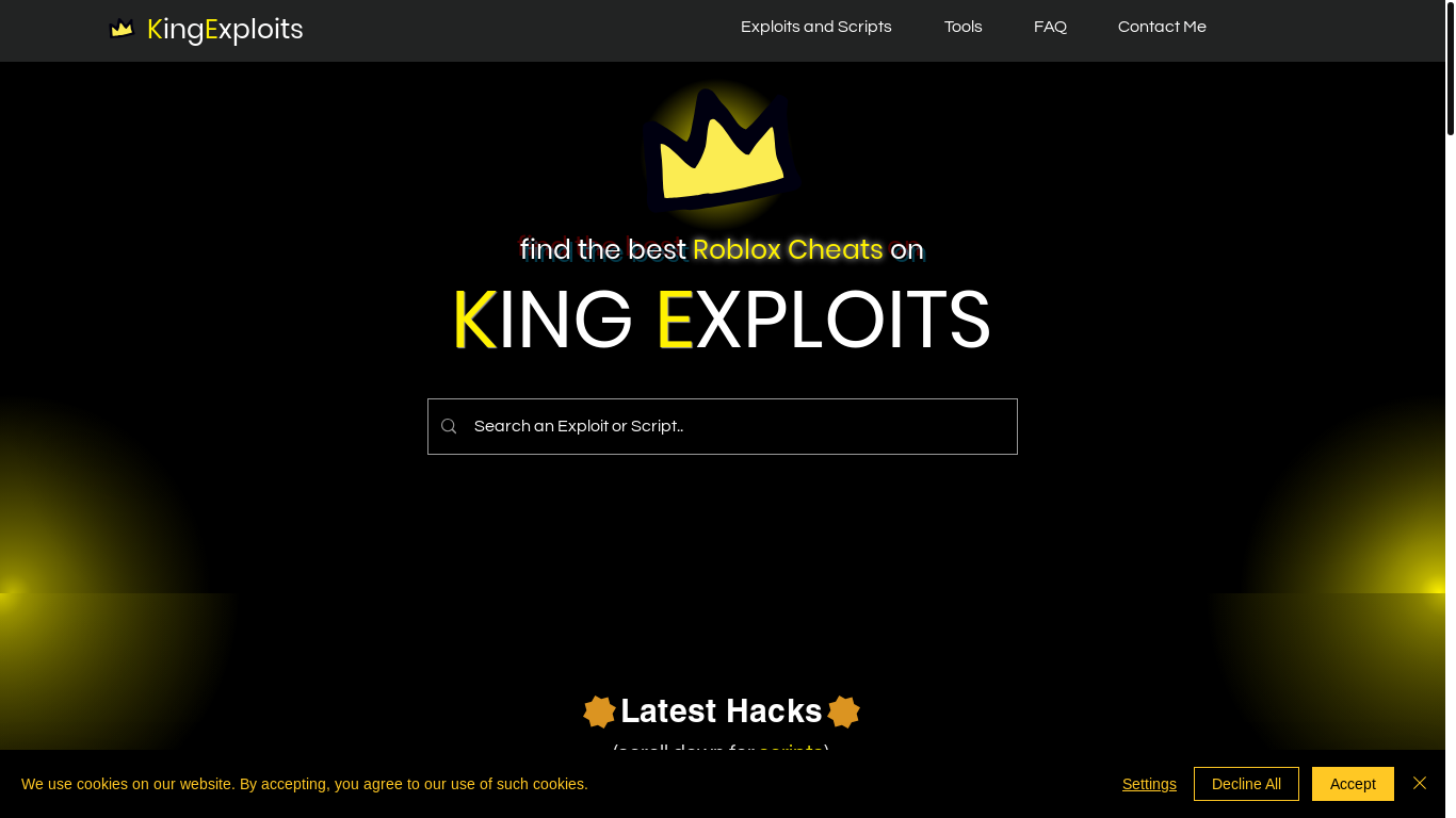 website screenshot of https://king.ju.mp/