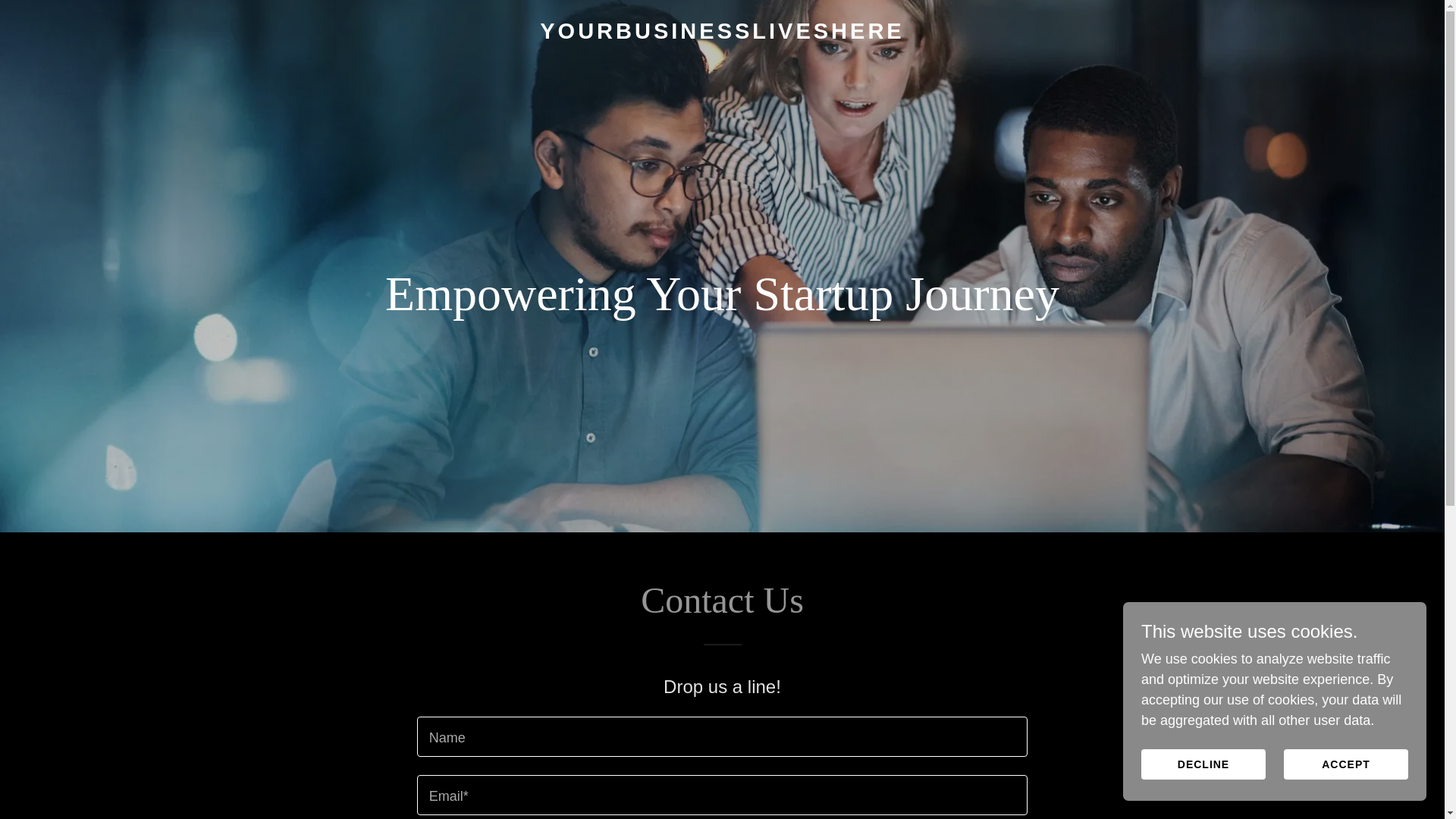 website screenshot of https://yourbusinessliveshere.com/