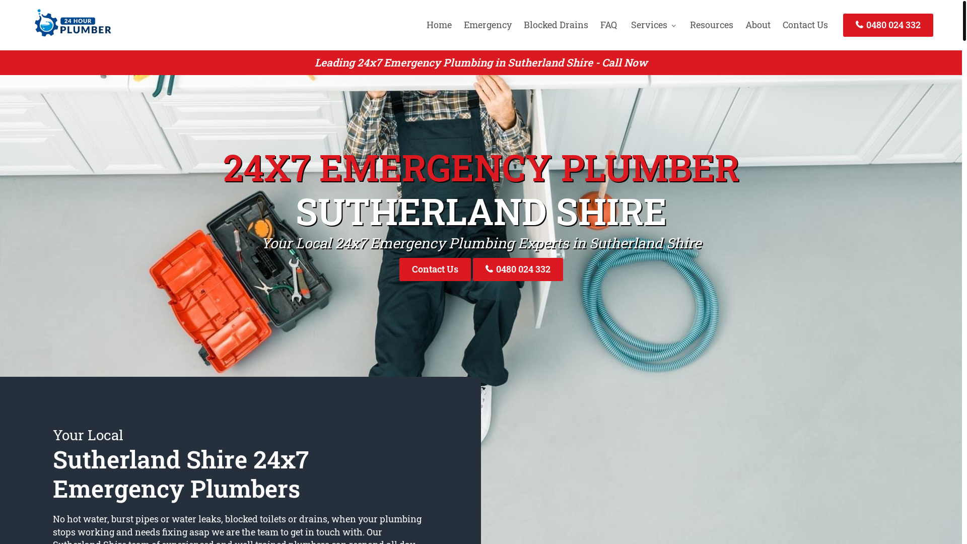 website screenshot of https://sutherlandshireemergencyplumber-com-au.pages.dev/
