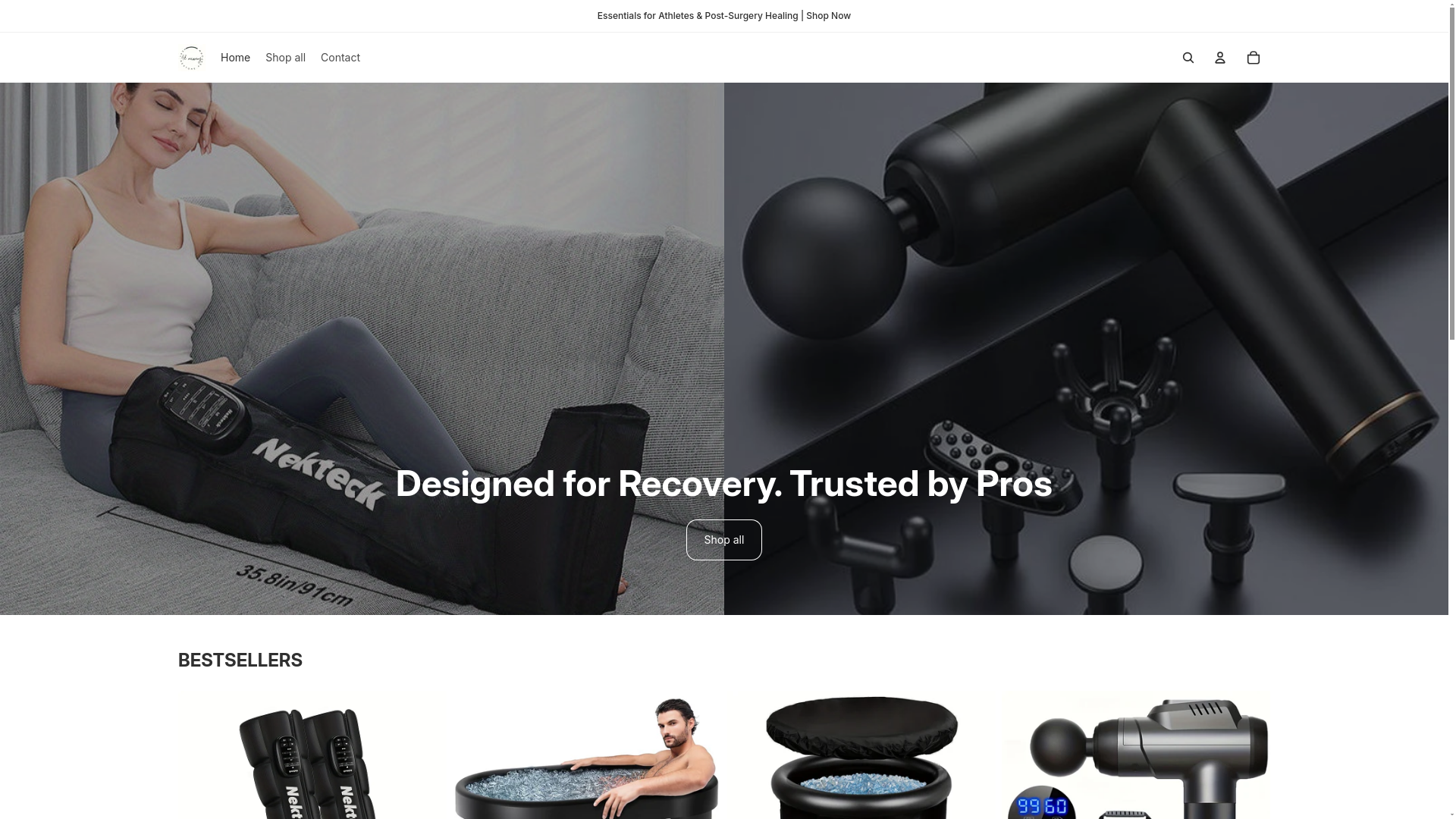 website screenshot of https://48recovery.org/