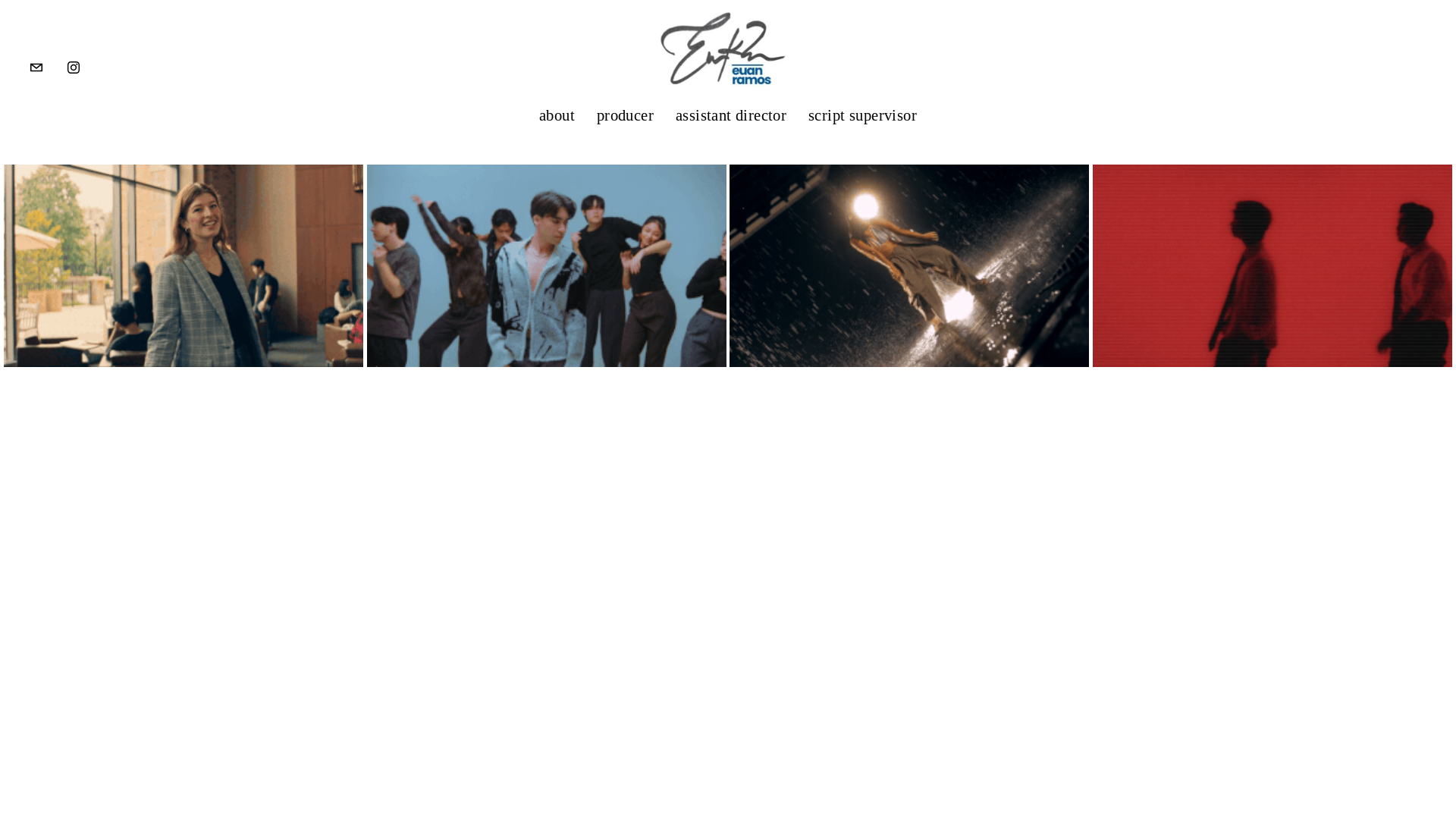website screenshot of https://euanramos.com/