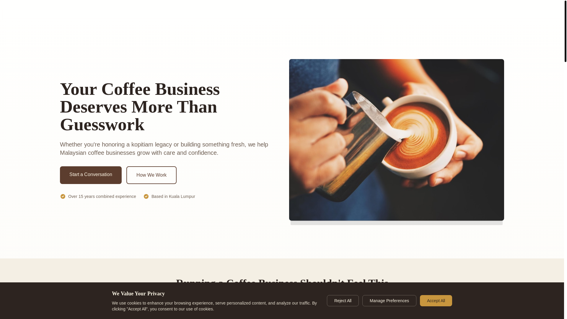 website screenshot of https://straitsember.org/