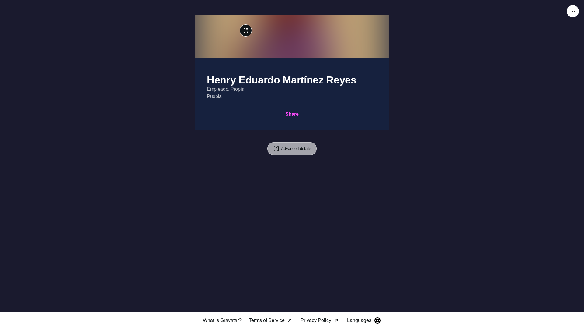 website screenshot of https://henryeduardomartinezreyes.live/
