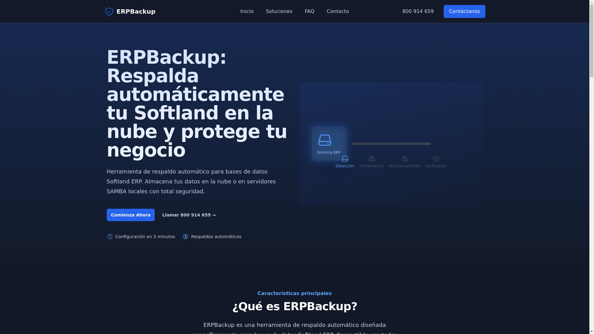 website screenshot of https://erpbackup-website.pages.dev/