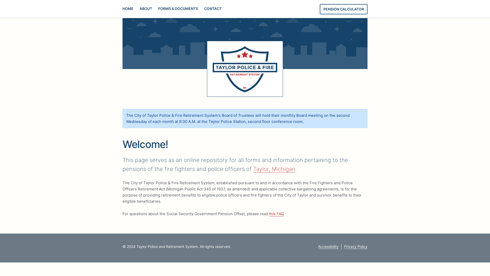 website screenshot of https://taylorpandfret.pages.dev/