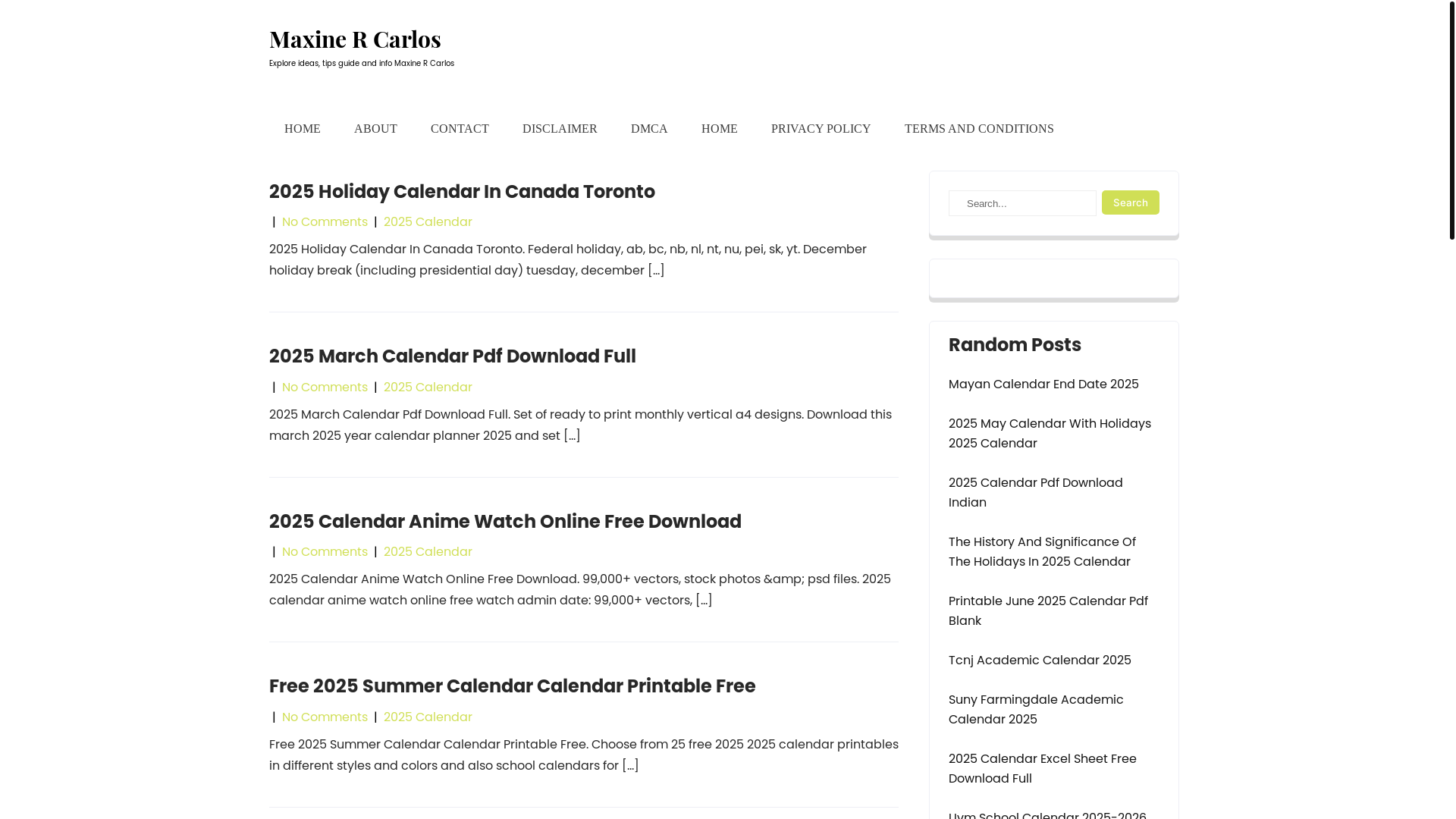 website screenshot of https://maxinercarlosm.pages.dev/