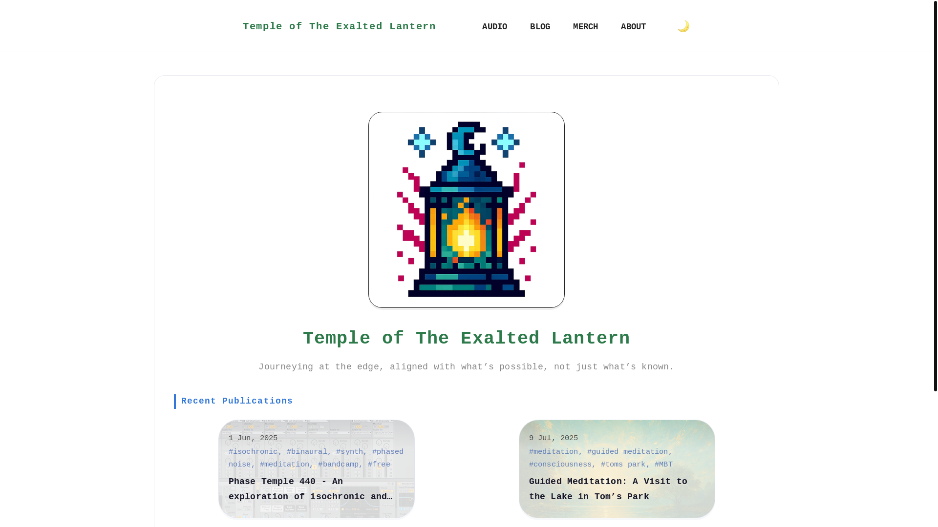 website screenshot of https://templeofexla-com.pages.dev/