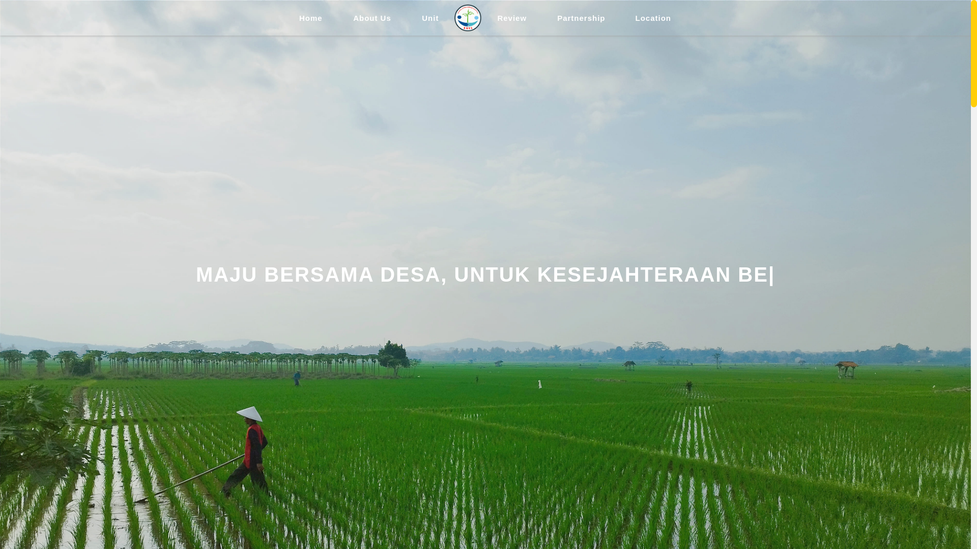 website screenshot of https://bmrsdesaraharja.com/