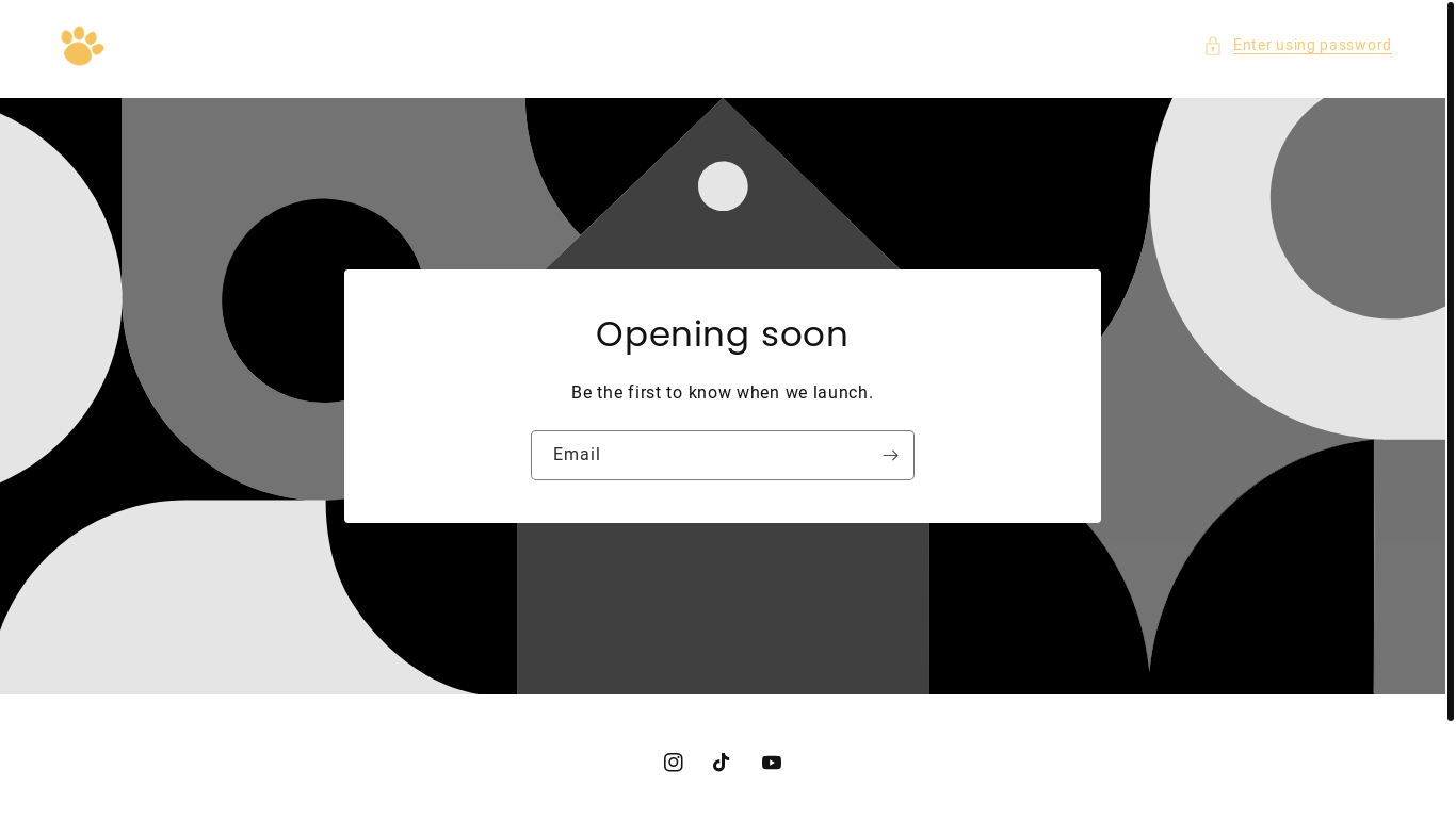 website screenshot of https://texomapet.store/