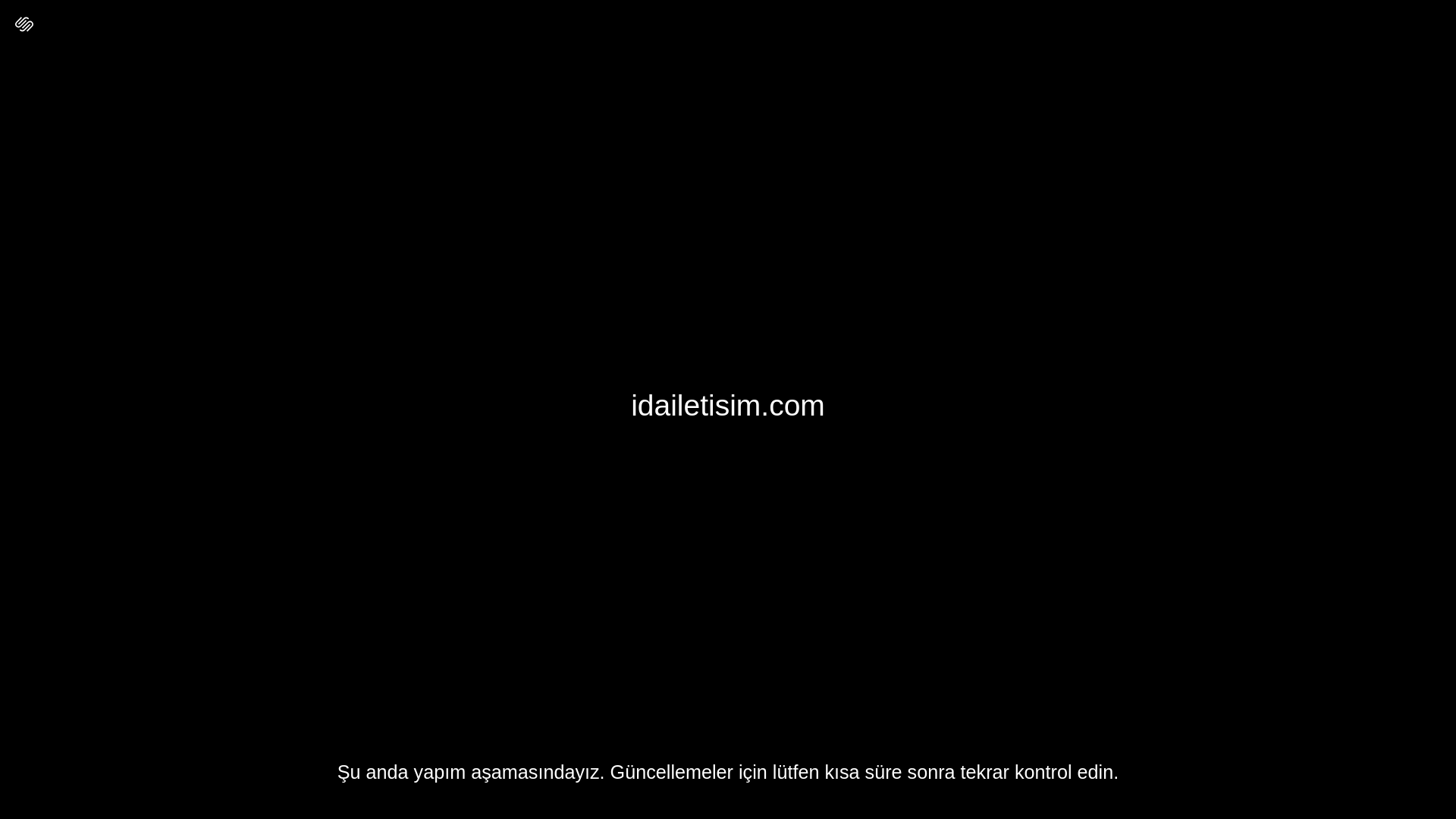 website screenshot of https://idailetisim.com/