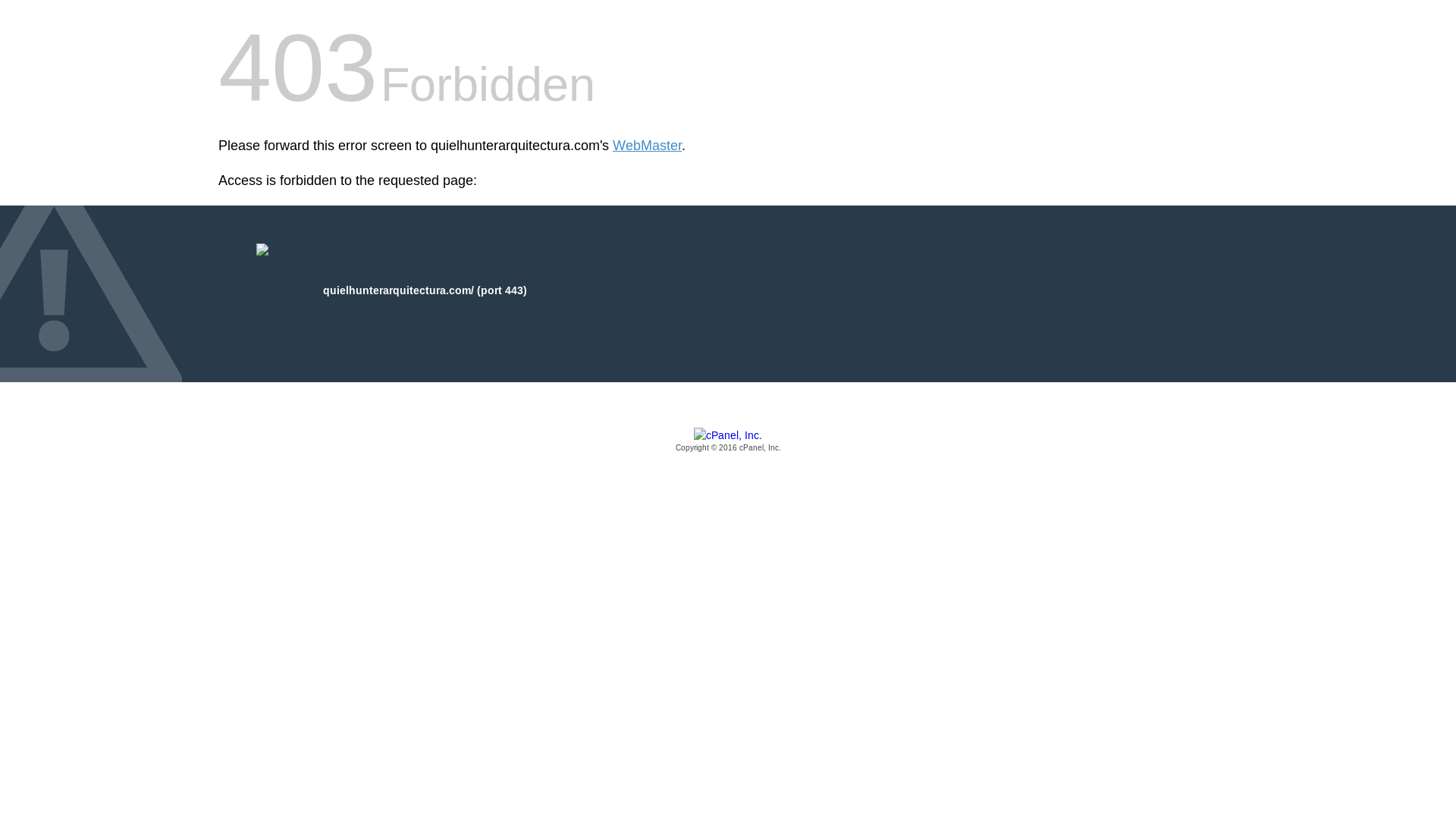 website screenshot of https://quielhunterarquitectura.com/
