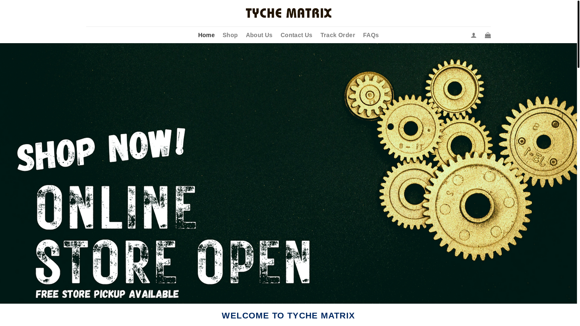 website screenshot of https://tychematrix.com/