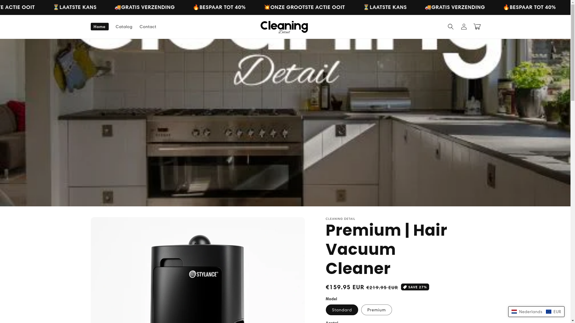 website screenshot of https://cleaning-detail.com/