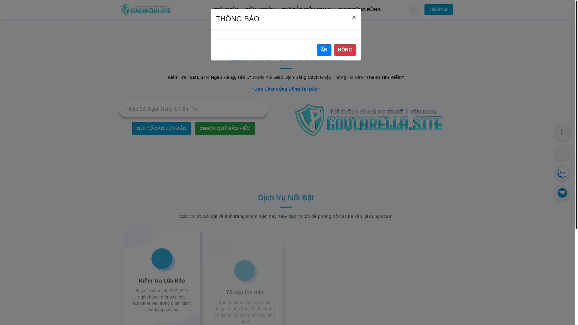 website screenshot of https://gdvcarella.site/