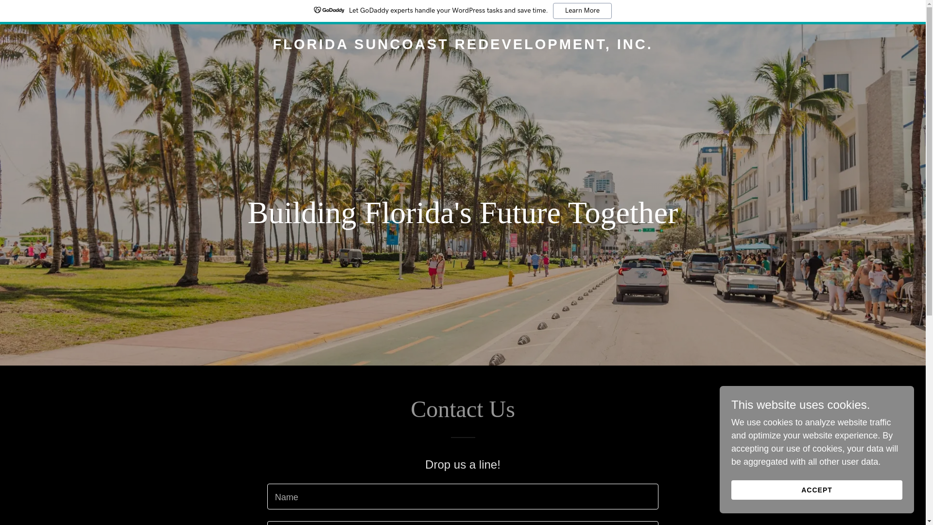 website screenshot of https://flsuncoastredevelopment.com/