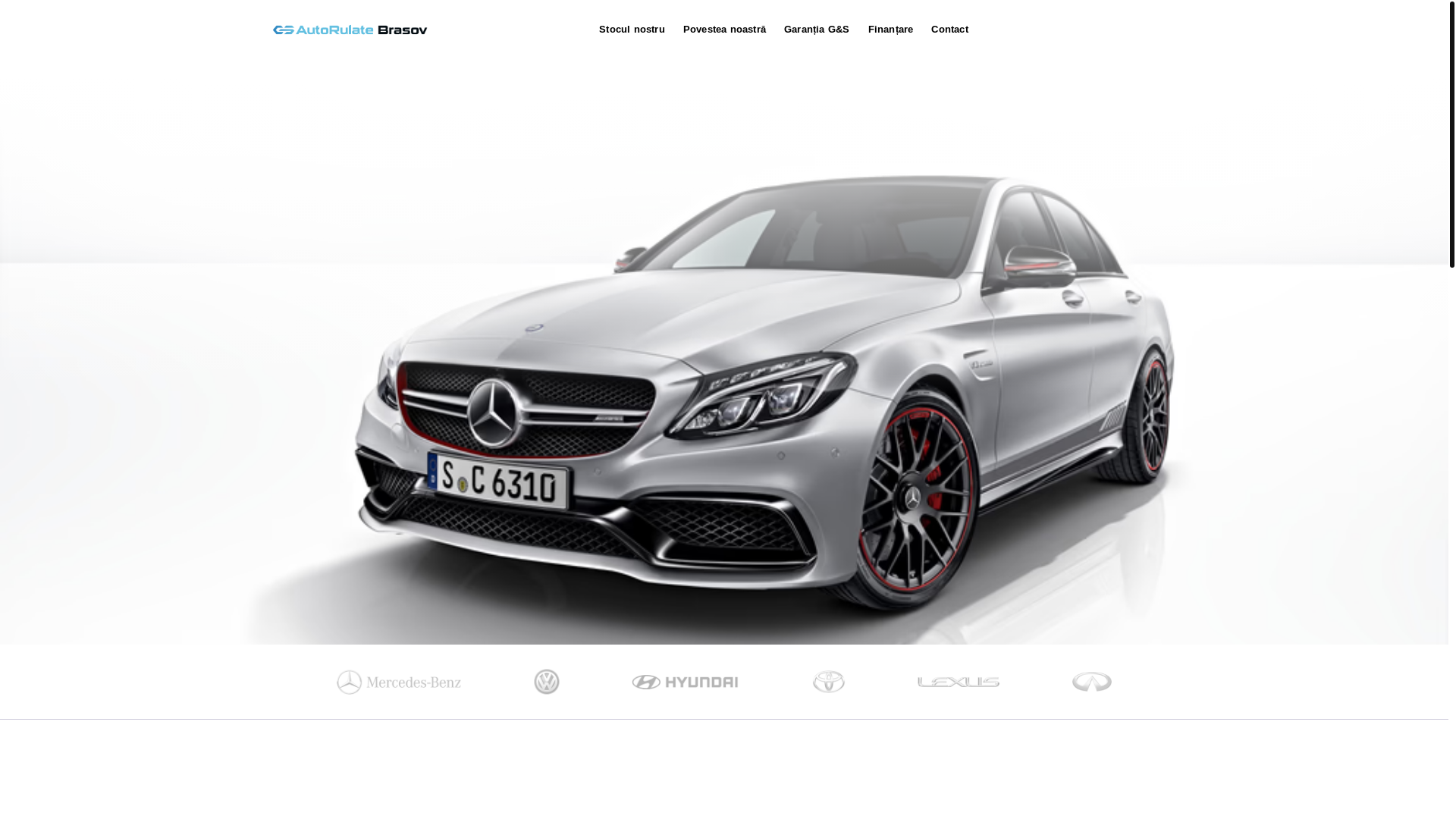 website screenshot of https://autorulatebrasov.ro/
