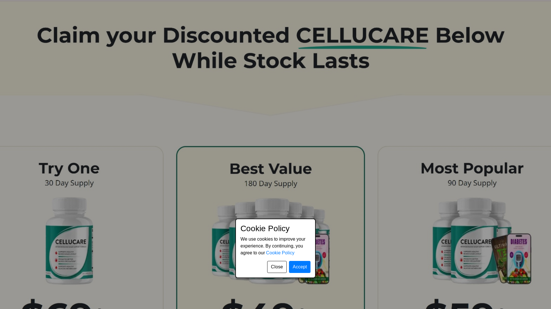 website screenshot of https://cellucare-7l0.pages.dev/