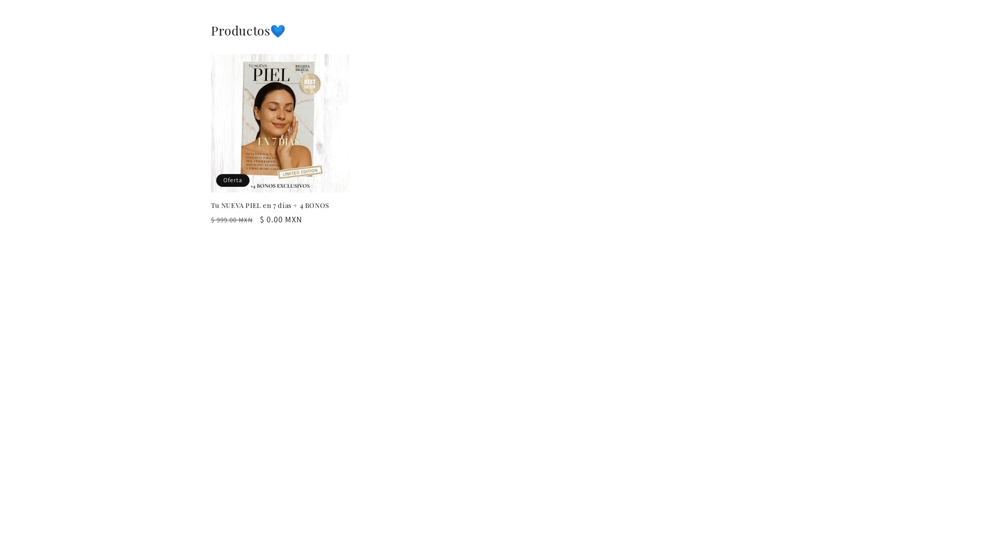 website screenshot of https://tiendabellezadigital.store/