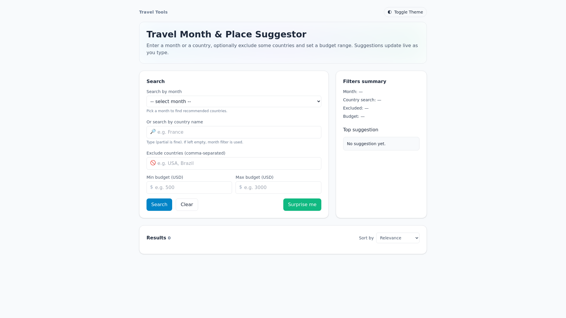 website screenshot of https://timetotravelto.online/