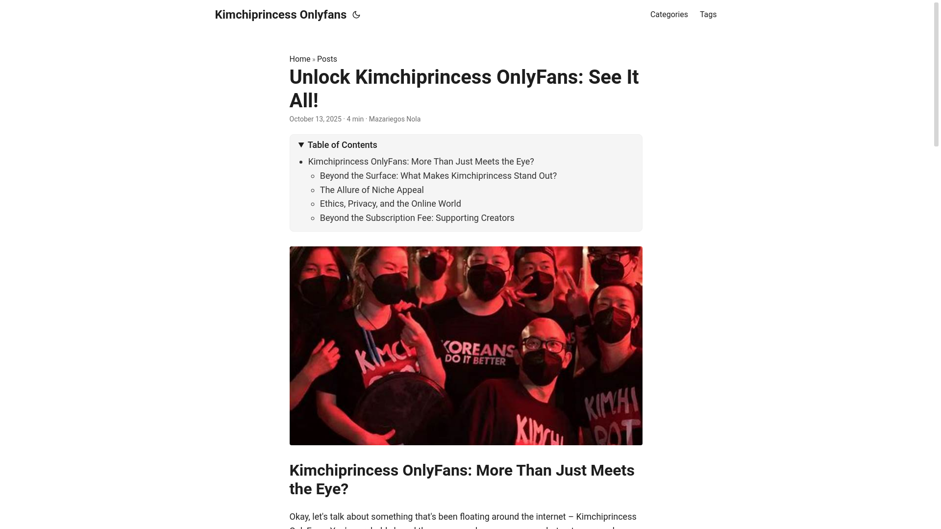website screenshot of https://kimchiprincess-onlyfans.pages.dev/