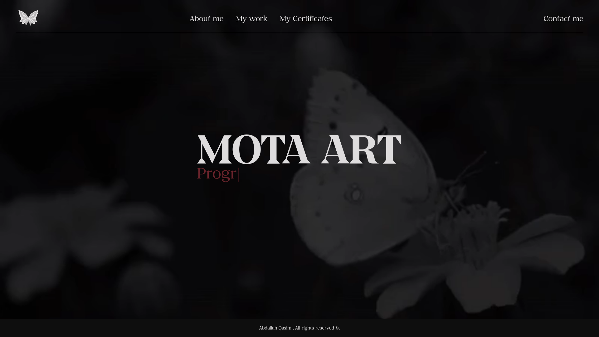 website screenshot of https://motaart.pages.dev/