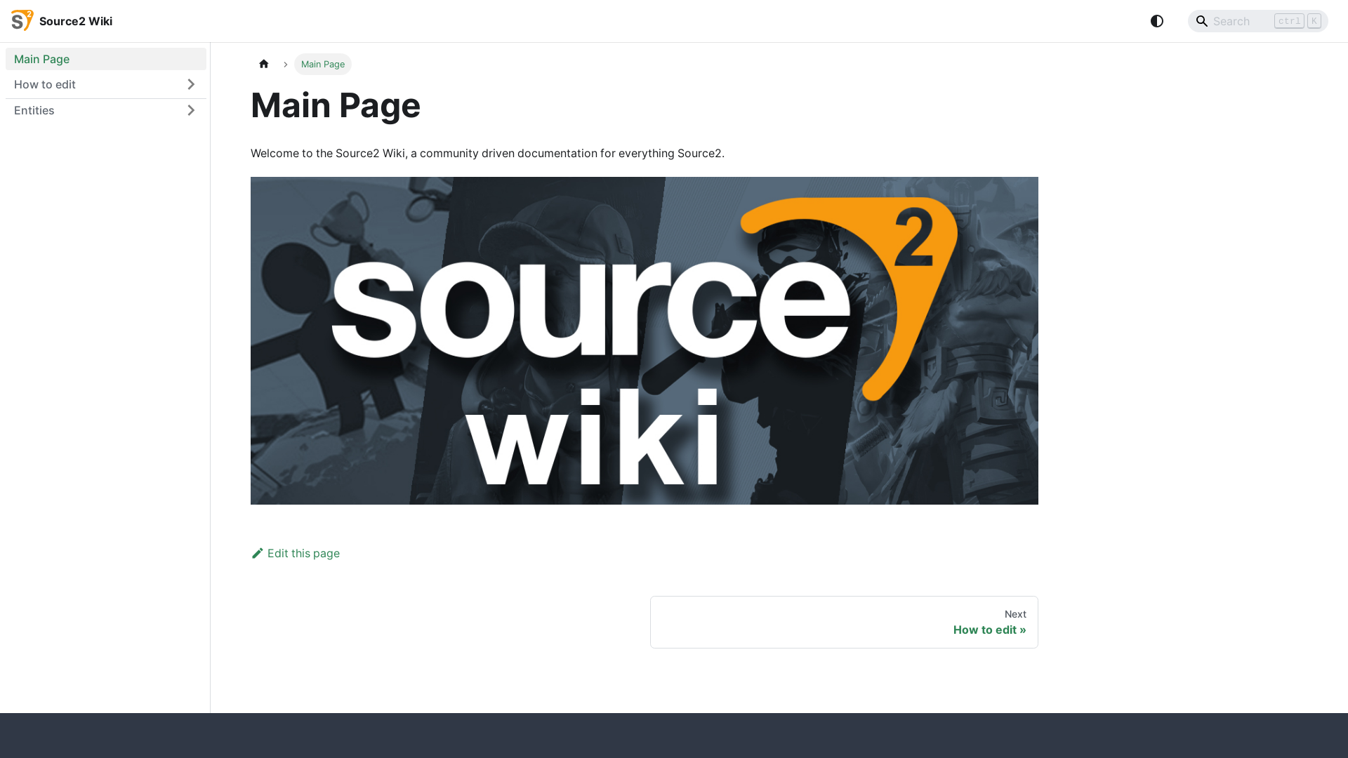 website screenshot of https://source2.wiki/