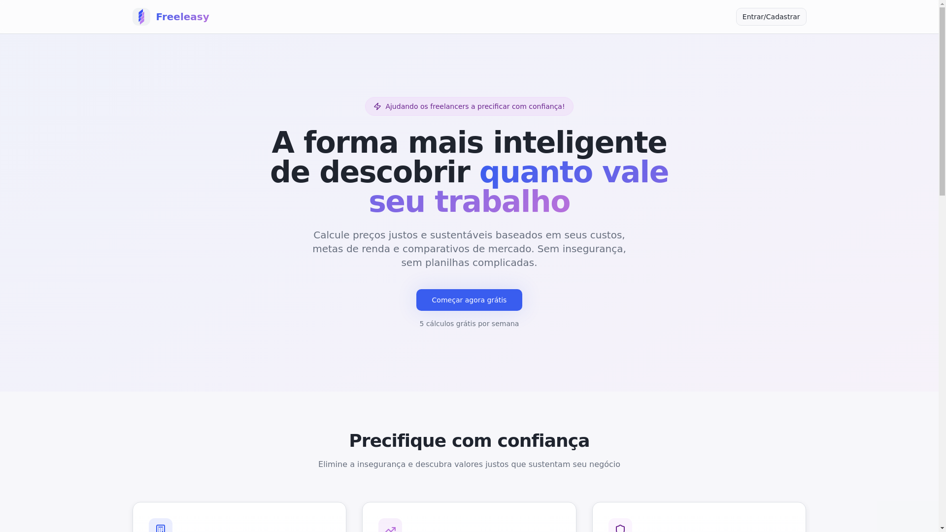 website screenshot of https://freeleasy.com.br/