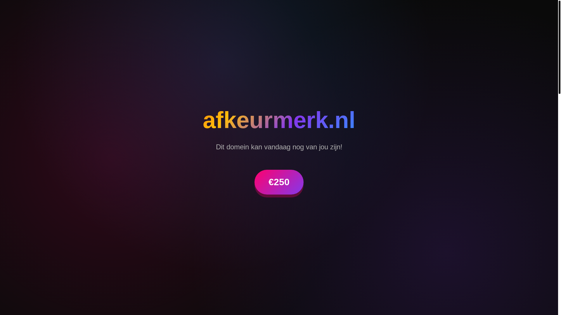 website screenshot of https://afkeurmerk.nl