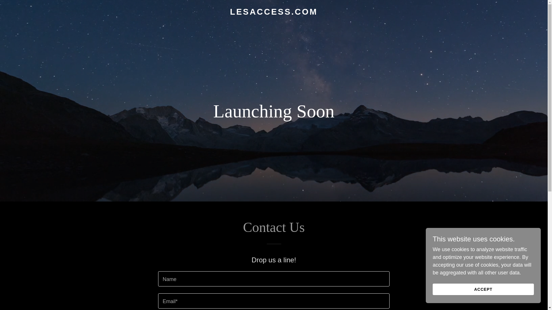website screenshot of https://lesaccess.com/