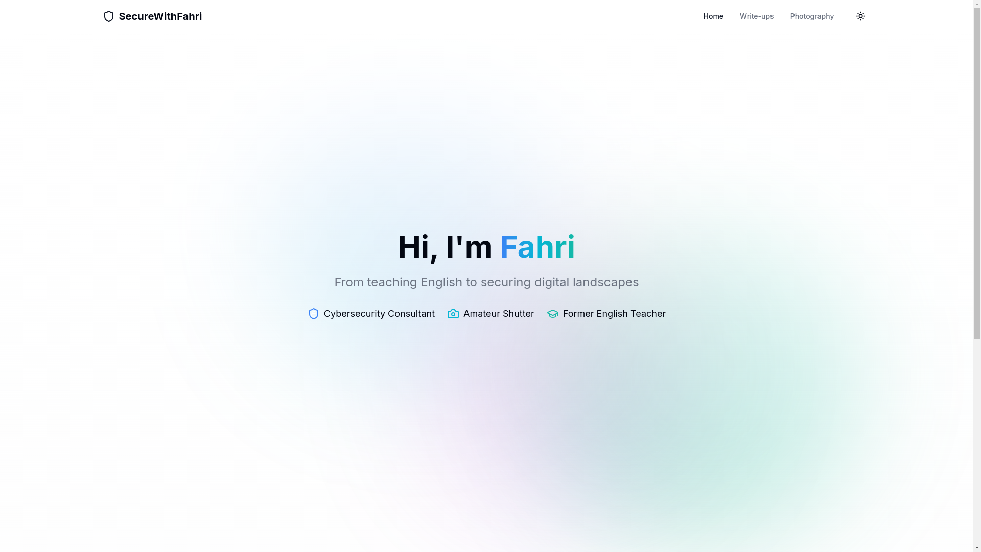 website screenshot of https://securewithfahricom.pages.dev/