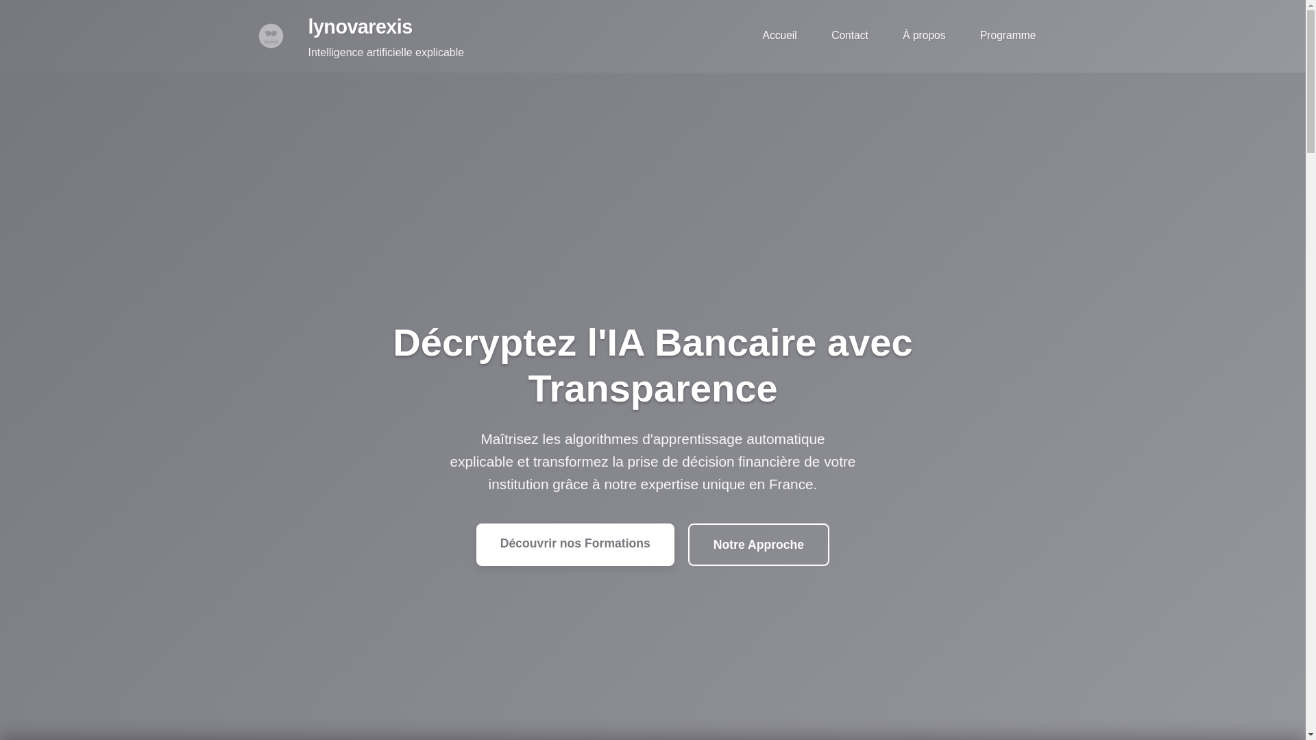 website screenshot of https://lynovarexis.com/