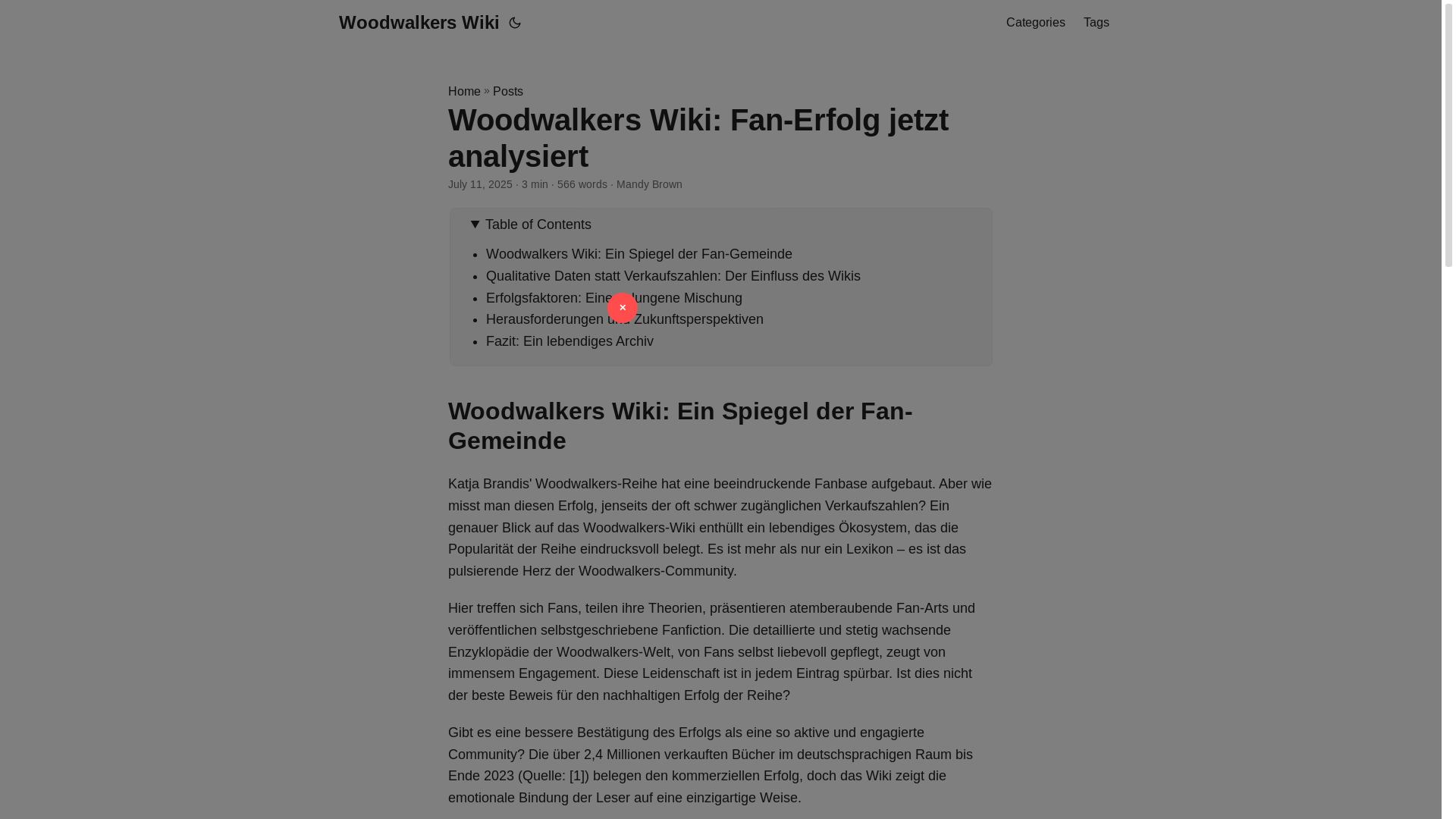 website screenshot of https://woodwalkers-wiki.pages.dev/