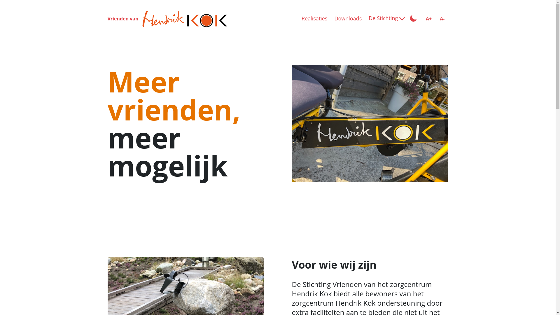 website screenshot of https://www-vriendenvanhendrikkok-nl.pages.dev/