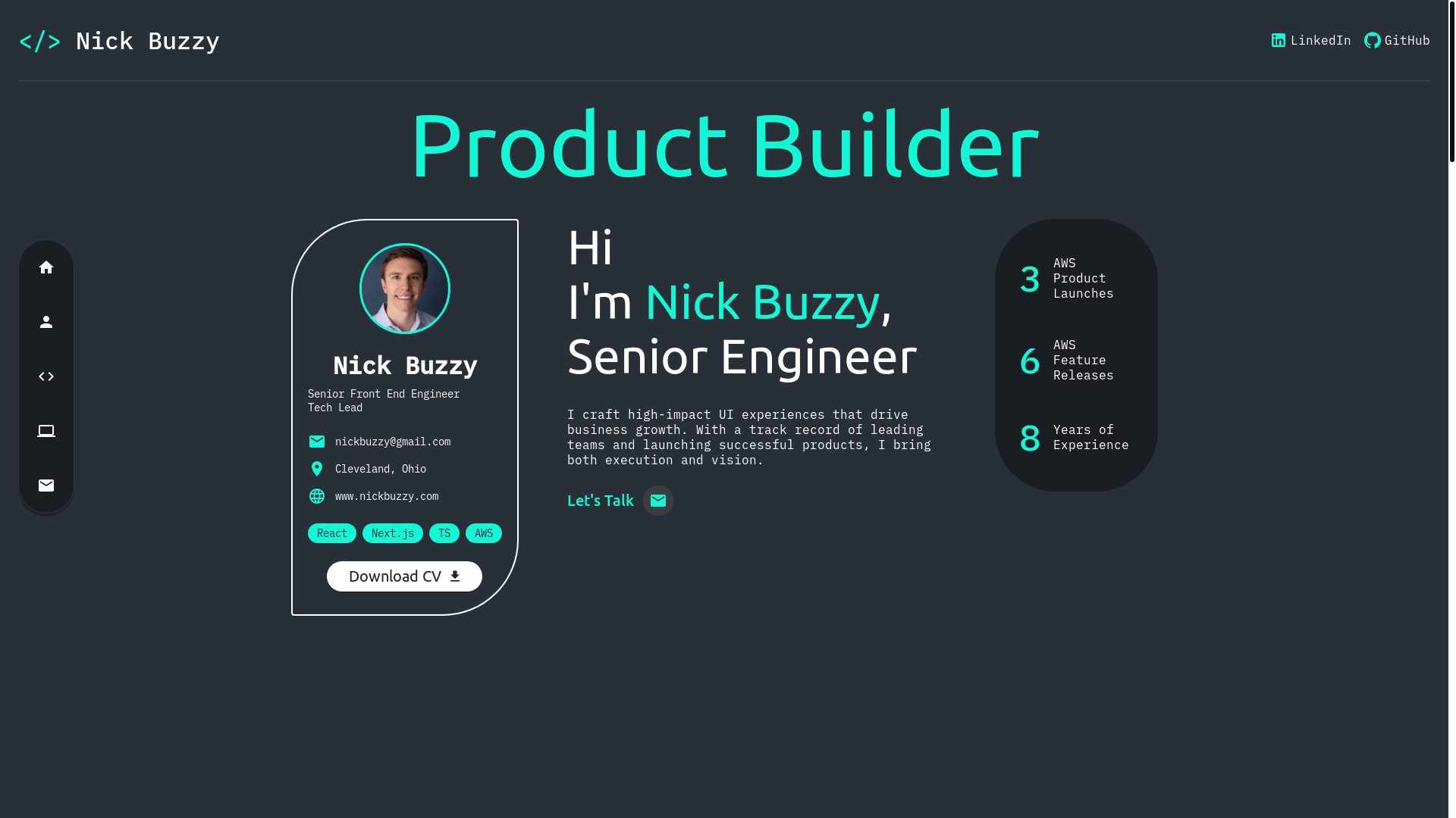 website screenshot of https://buzzyventures.com/