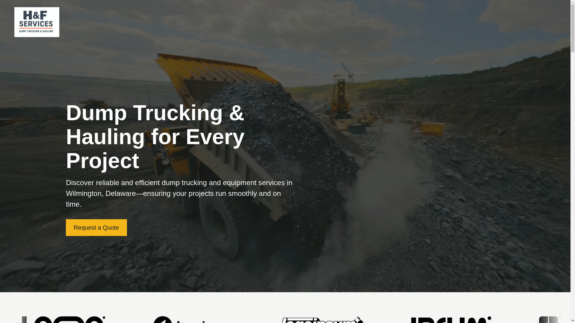 website screenshot of https://hfservicescompany.com/