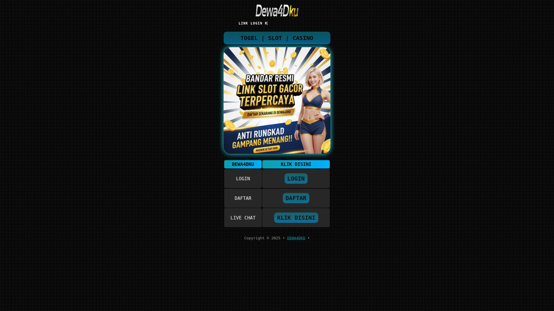 website screenshot of https://amp-dewanya-gacor-boss.pages.dev/