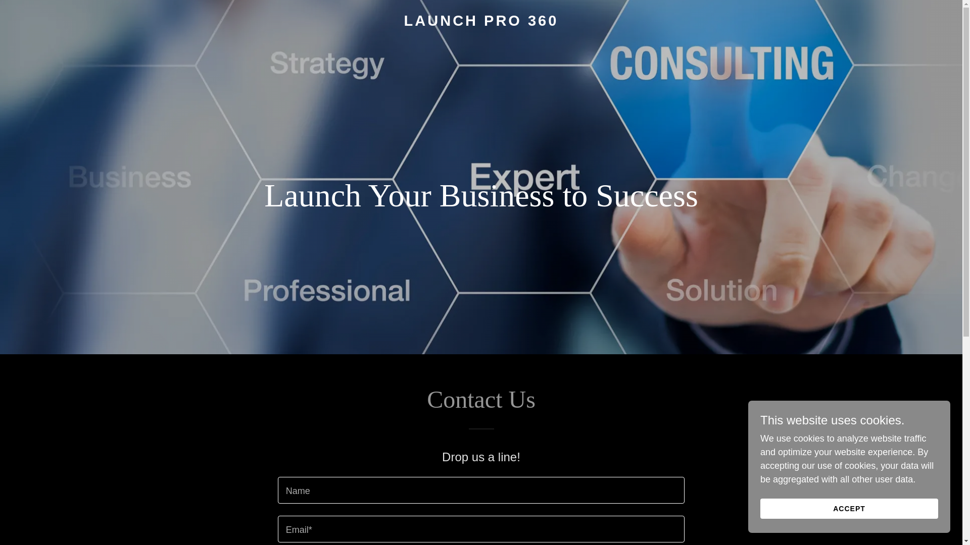 website screenshot of https://launchpro360.com/
