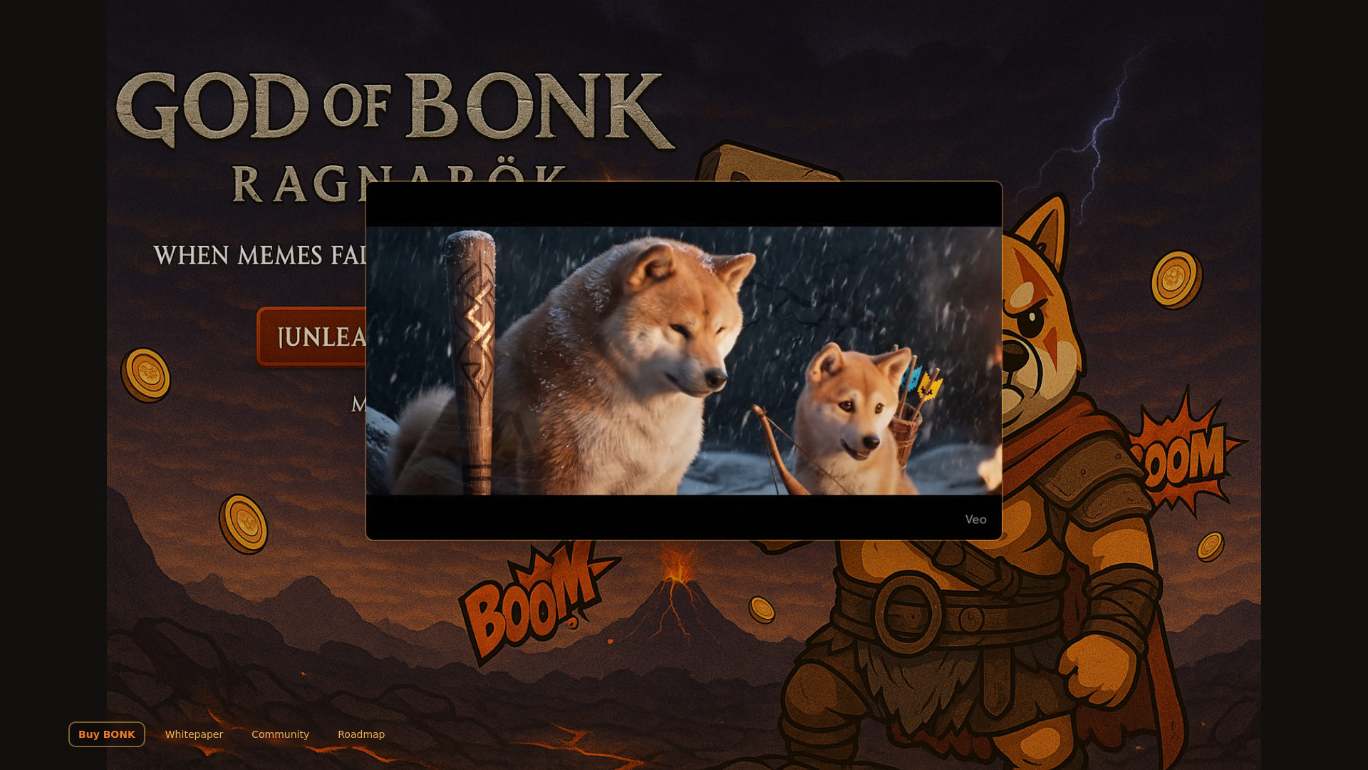 website screenshot of https://godofbonk.fun/