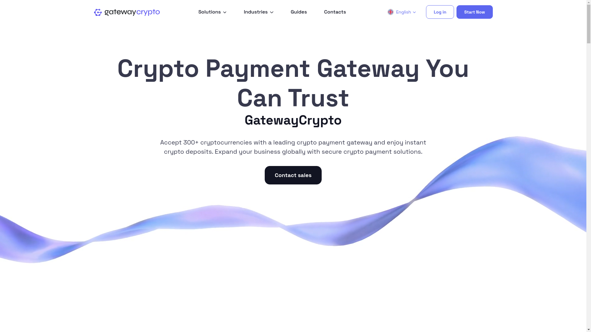 website screenshot of https://gatewaycryptonetwork.com/