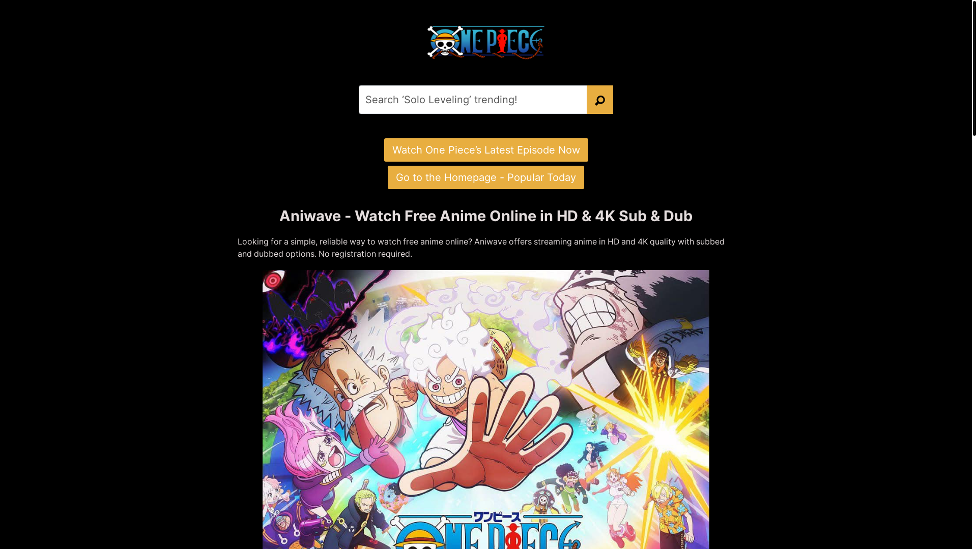 website screenshot of https://aniwave-57d.pages.dev/