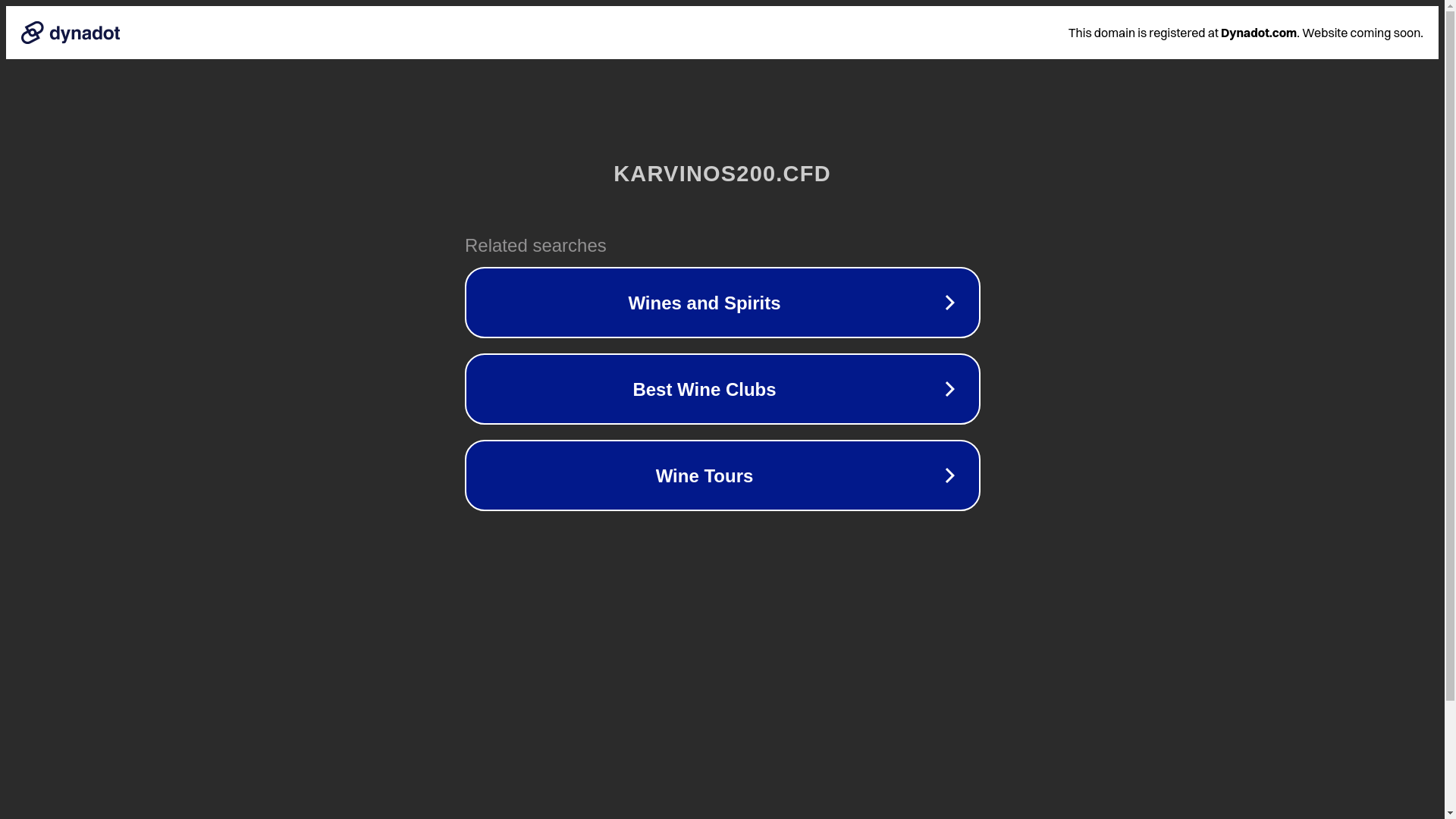 website screenshot of https://karvinos200.cfd/