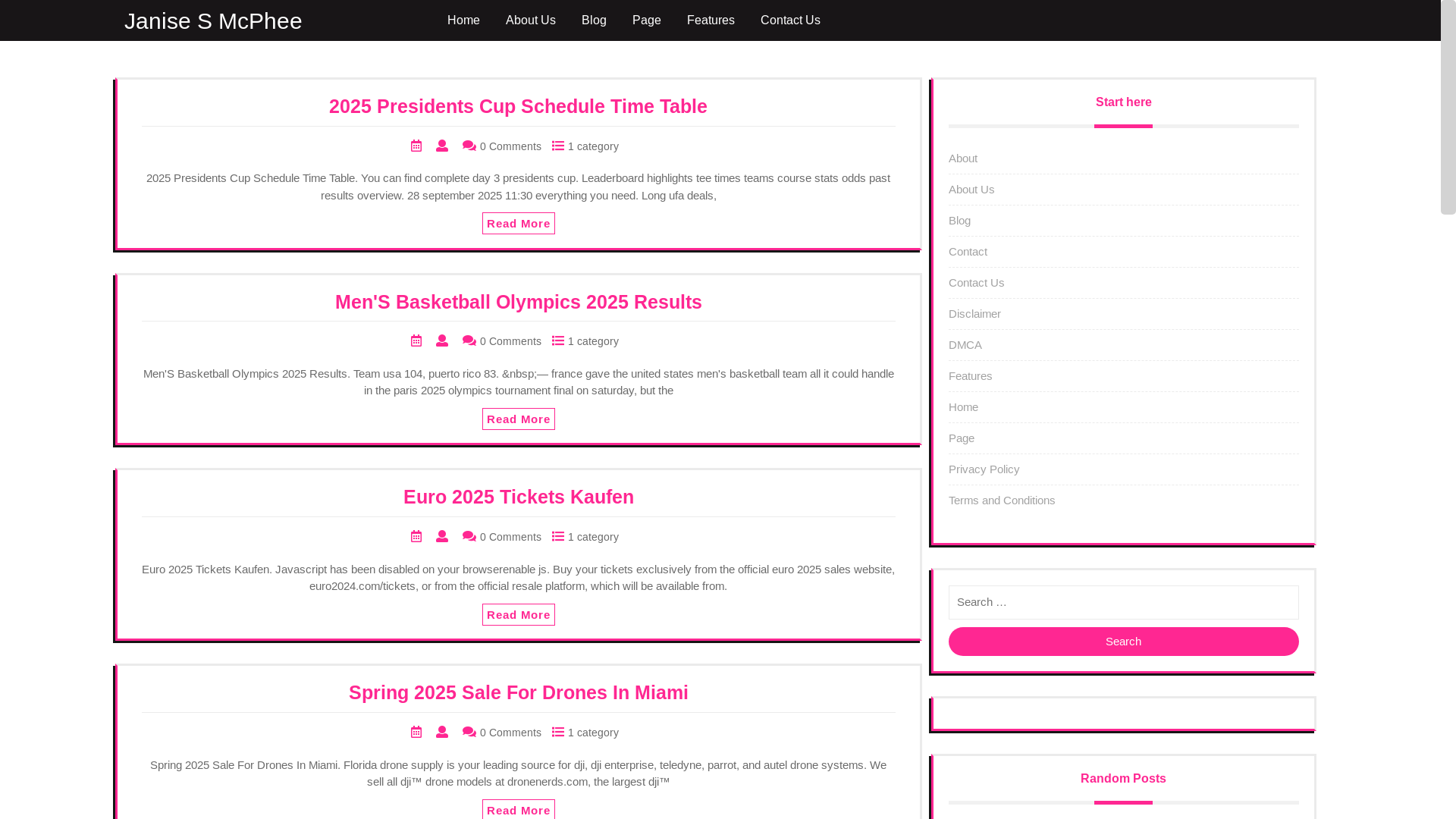 website screenshot of https://janisesmcpheej.pages.dev/