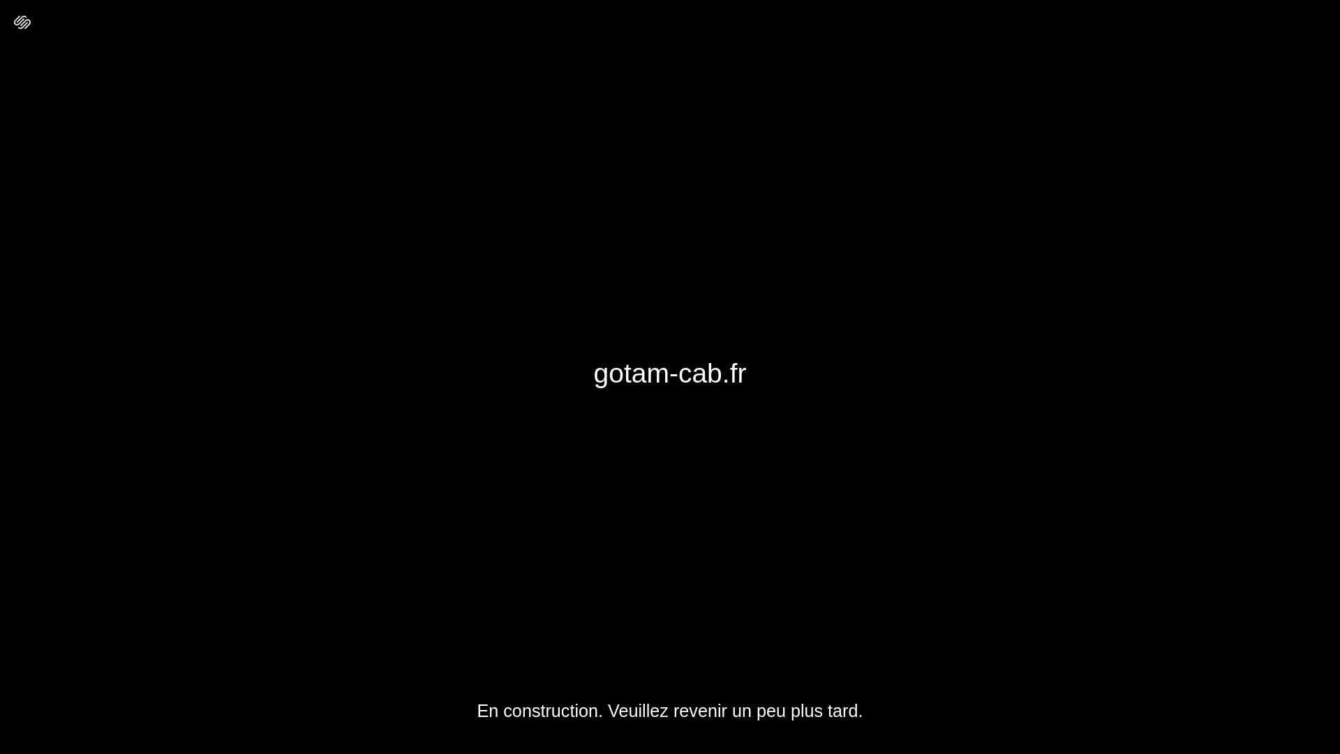 website screenshot of https://gotam-cab.fr/