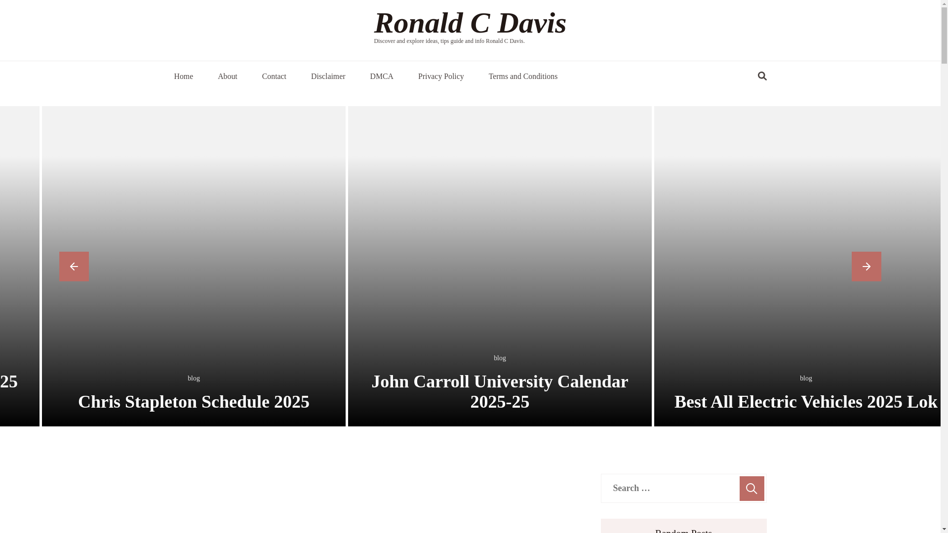website screenshot of https://ronaldcdavise.pages.dev/