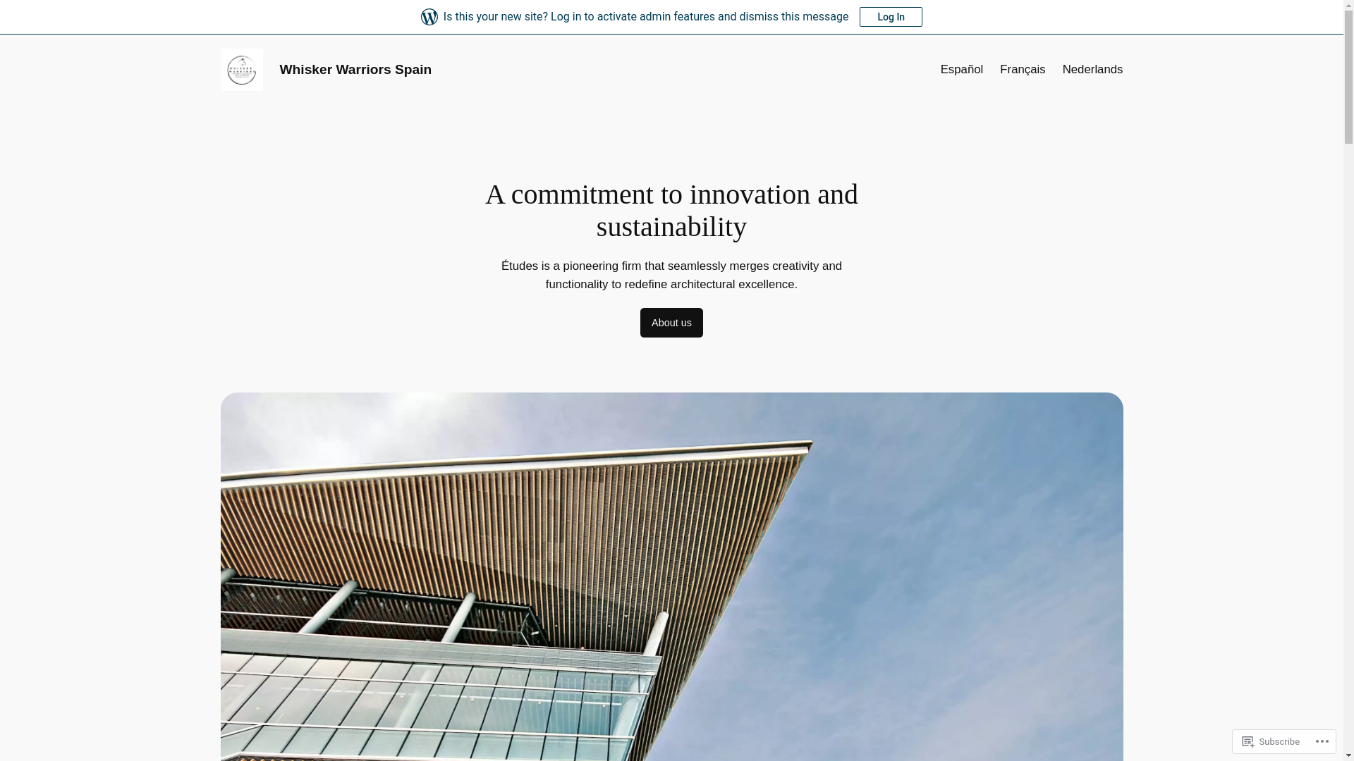 website screenshot of https://whiskerwarriorsspain.org/