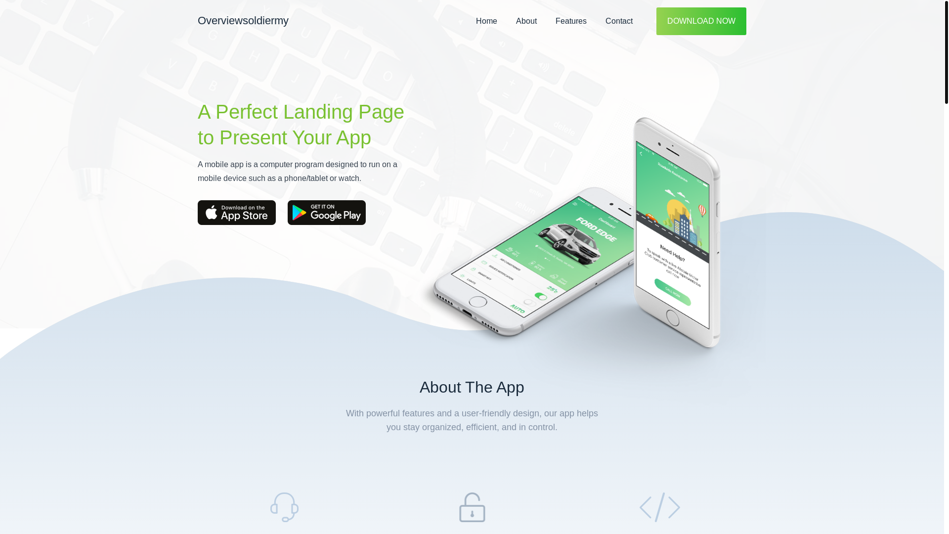 website screenshot of https://overviewsoldier.my.id/
