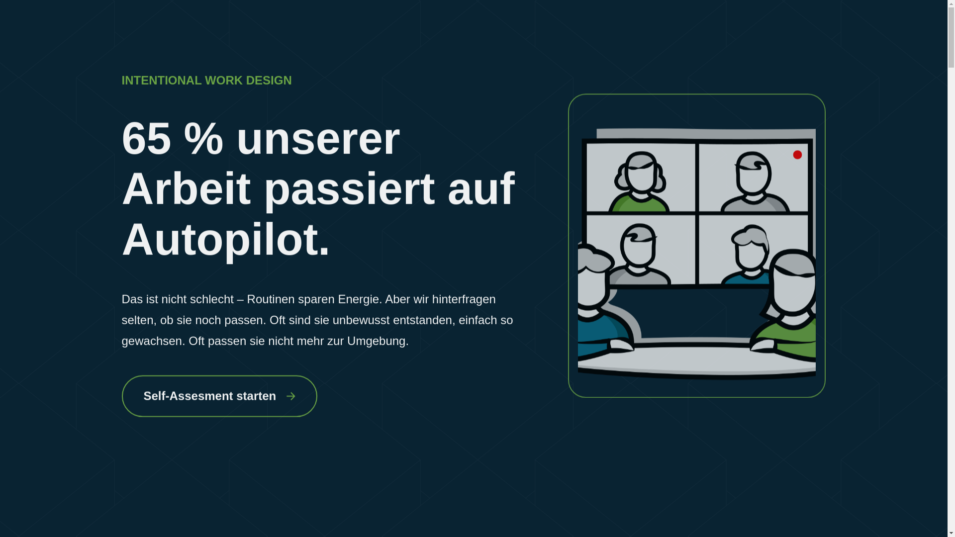 website screenshot of https://intentionalworkdesign.de/