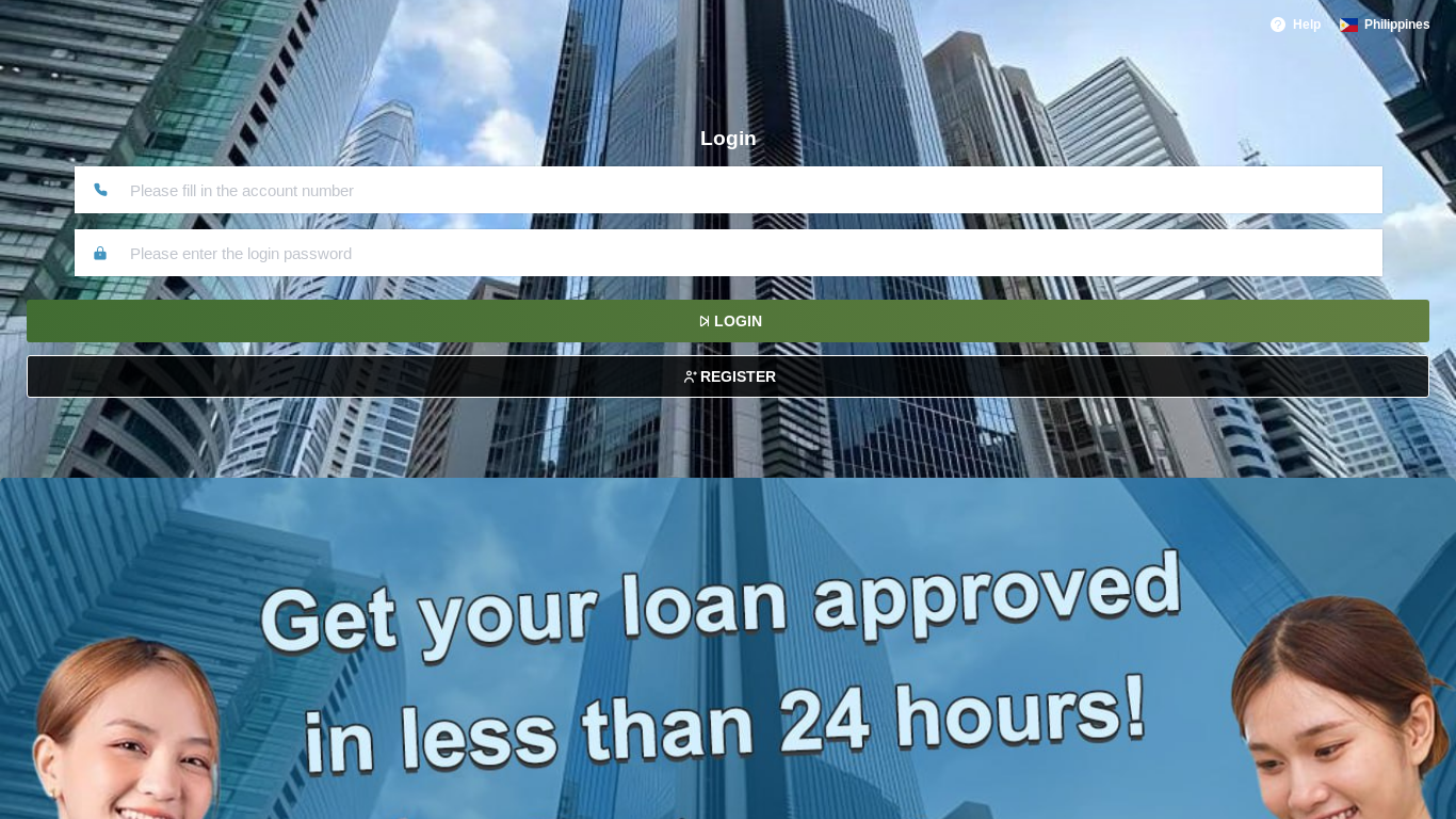 website screenshot of https://flexipesolendingservices.store/